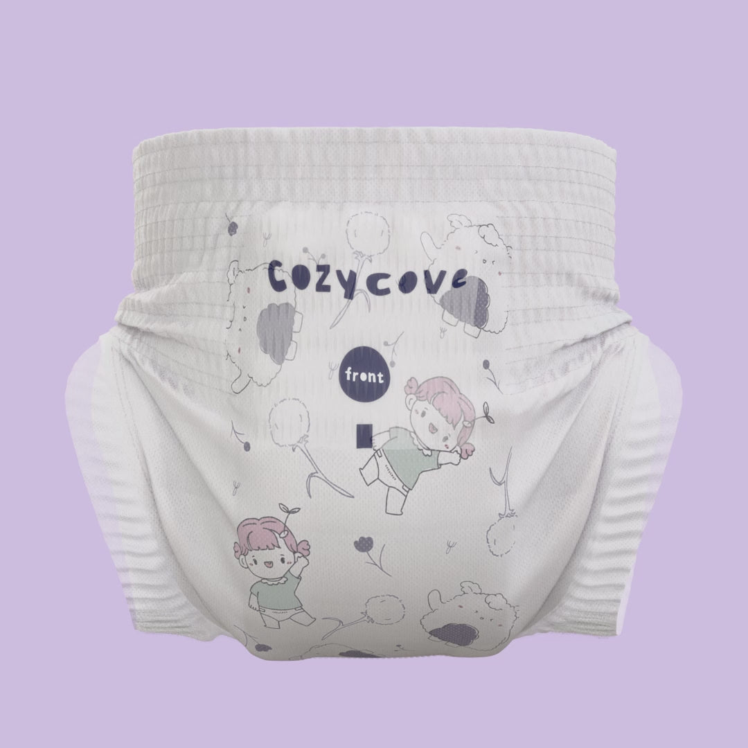 Load video: Play Hard Active Pull Up Pants Diapers